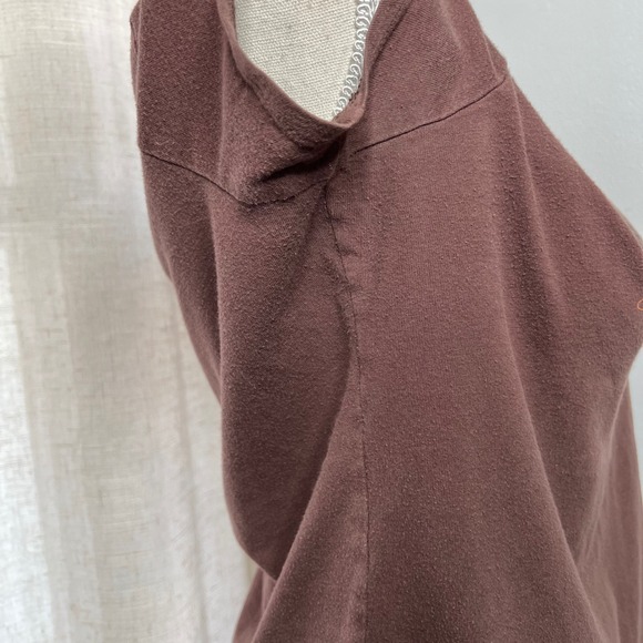 Y2K Vintage Liquid Blue Jerry Garcia Baby Tee Brown Short Sleeve Women's Large - Picture 4 of 11